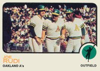1973 Topps #360 Joe Rudi Baseball Card