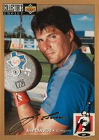 1994 Collector's Choice #560 Jose Canseco Gold Signature Baseball Card