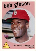 2006 Topps Rookie of the Week #19 Bob Gibson Baseball Card