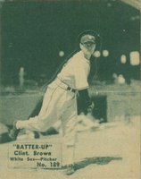 1934 Batter Up #189 Clint Brown Baseball Card