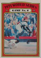 1972 O-Pee-Chee #228 World Series Game 6 Baseball Card