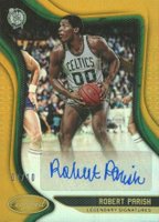 2019 Panini Certified Legendary Signatures #LS-RP Robert Parish Gold Basketball Card