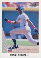 1990 Leaf #300 Frank Thomas Baseball Card