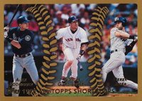 1999 Topps #452 Alex Rodriguez/Derek Jeter/Nomar Garciaparra Nomar Baseball Card