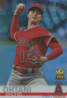 2019 Topps #600 Shohei Ohtani Rainbow Foil Baseball Card