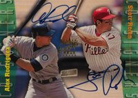 1999 Stadium Club CO-Signers #CS3 Alex Rodriguez/Scott Rolen Baseball Card