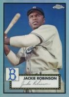 2021 Topps Chrome Platinum Anniversary #610 Jackie Robinson Refractor Baseball Card