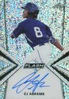 2019 Leaf Flash Autographs #BACJA CJ Abrams Baseball Card
