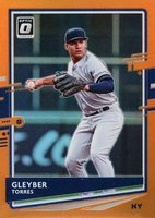 2020 Panini Donruss Optic #116 Gleyber Torres Orange Baseball Card