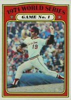 1972 Topps #223 World Series Game 1 Baseball Card