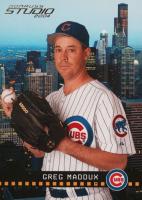 2004 Studio #44 Greg Maddux Baseball Card