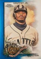 2022 Topps Allen & Ginter Chrome #39 Ken Griffey Jr Blue Refractor Baseball Card