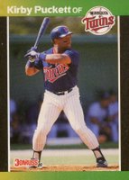 1989 Donruss #182 Kirby Puckett Baseball Card