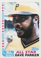 1982 Topps #343 Dave Parker Baseball Card