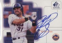 1999 SP Signature Autographs #MP Mike Piazza Baseball Card