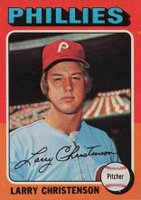 1975 Topps #551 Larry Christenson Baseball Card