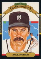 1987 Donruss #13 Jack Morris Diamond Kings Baseball Card