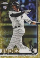 2019 Topps Chrome #202 Eloy Jimenez Gold Refractor Baseball Card