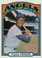1972 Topps #135 Vada Pinson Baseball Card