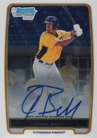 2012 Bowman Prospects #BCP79 Josh Bell Chrome-Autograph Baseball Card