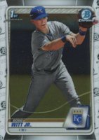 2020 Bowman Chrome Prospects #BCP25 Bobby Witt Jr. Baseball Card