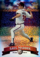 1998 Finest #16 Greg Maddux Refractor Baseball Card