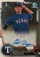 2016 Bowman Draft Chrome Draft Picks Autographs #CDACRA Cole Ragans Baseball Card