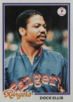1978 Topps #209 Dock Ellis Baseball Card