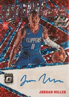 2023 Panini Donruss Optic Fast Break Signatures #FBSRLT Jordan Miller Basketball Card