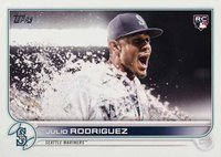 2022 Topps Update #US44 Julio Rodriguez SP Baseball Card
