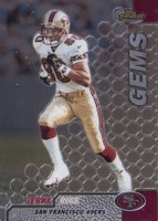 1999 Finest #132 Jerry Rice Refractor Football Card
