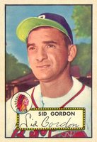1952 Topps #267 Sid Gordon Baseball Card