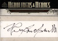 2008 SP Legendary Cuts Headliners & Heroes Cut Signatures #HH-RC Roy Campanella Baseball Card