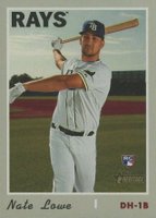 2019 Topps Heritage #604 Nate Lowe Baseball Card