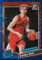 2023 Panini Donruss Optic #212 Gradey Dick Blue Velocity Basketball Card