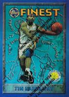 1995 Finest #80 Tim Hardaway Refractor w/Coating Basketball Card