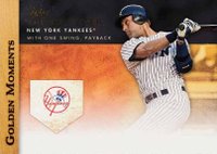 2012 Topps Golden Moments #GM-3 Derek Jeter Baseball Card