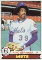 1979 Topps #566 Nino Espinosa Baseball Card