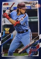 2021 Topps #277 Alec Bohm Royal Blue Baseball Card