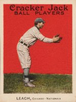1915 Cracker Jack #41 Tommy Leach Baseball Card