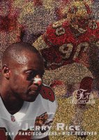 1997 Flair Showcase #1 Jerry Rice Row 0 Football Card