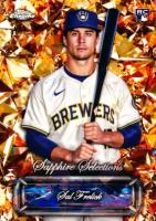 2024 Topps Chrome Sapphire Sapphire Selections #SS5 Sal Frelick Gold Baseball Card