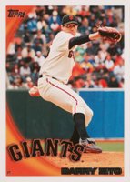 2010 Topps #244 Barry Zito Baseball Card