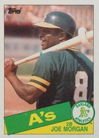 1985 Topps #352 Joe Morgan Baseball Card