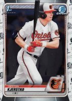2020 Bowman Draft #BD122 Heston Kjerstad Chrome Baseball Card