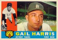 1960 Topps #152 Gail Harris Baseball Card