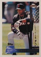 1996 Topps #315 Deion Sanders Baseball Card