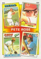 1986 Topps #5 Pete Rose Special 1975-78 Baseball Card