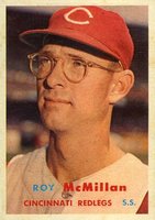 1957 Topps #69 Roy McMillan Baseball Card
