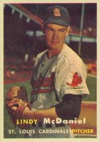 1957 Topps #79 Lindy McDaniel Baseball Card
